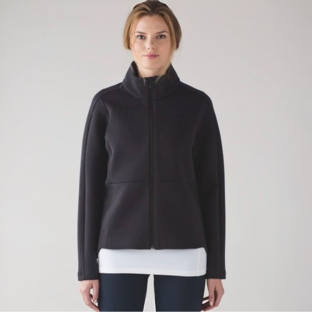 LULULEMON WOMENS GOING PLACES JACKET IN BLACK